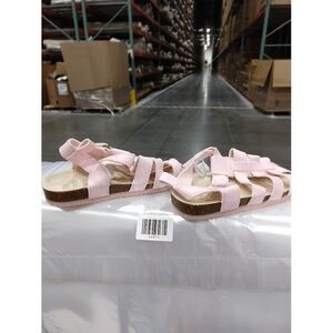 light pink Cheeky sandals with a cork-style footbed